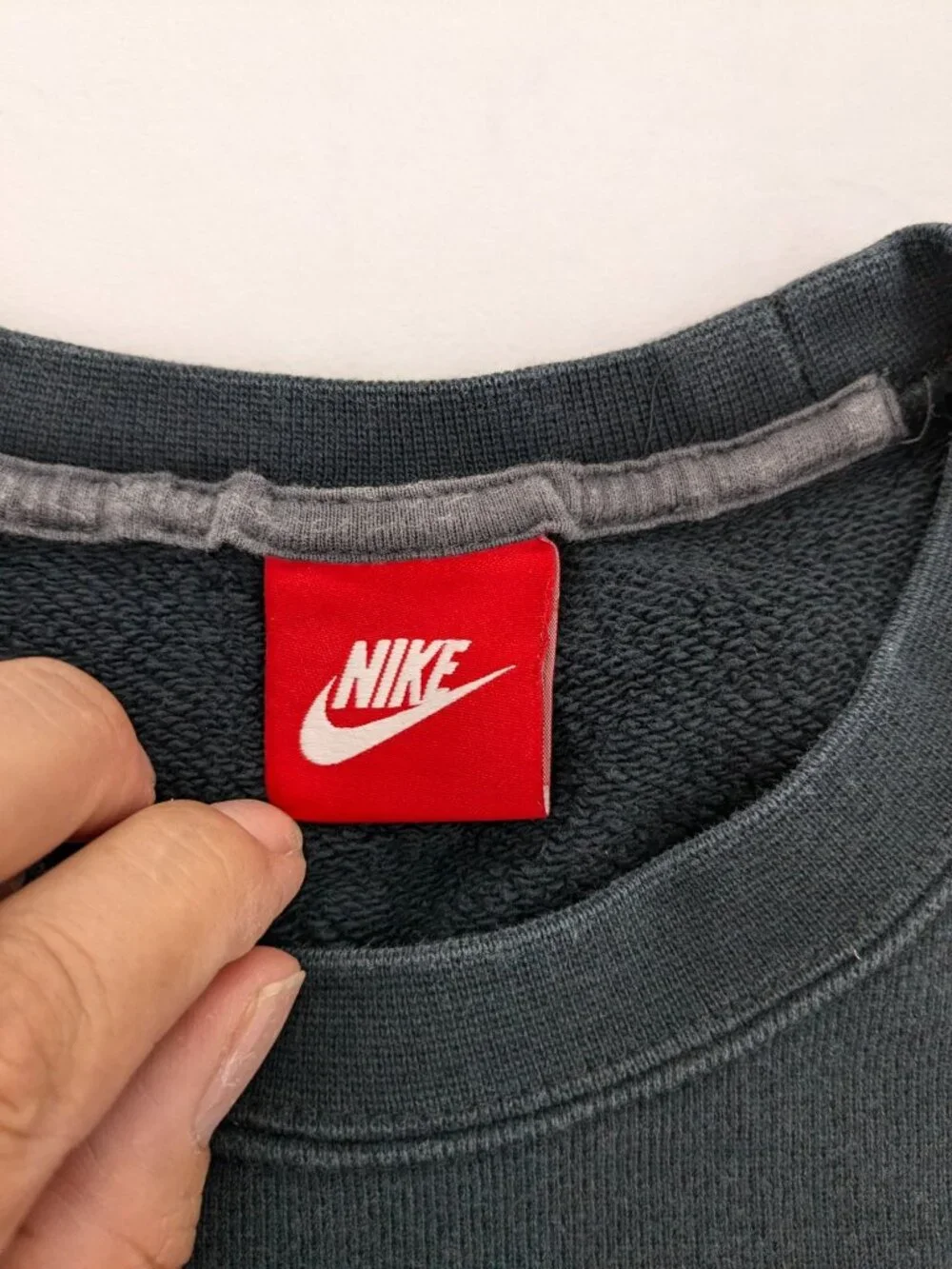 Nike Air Crewneck Sweatshirt Colorblock Y2K Swoosh Logo‎ Streetwear Cozy Medium